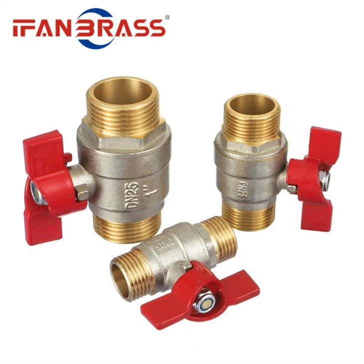 Válvula de mango de mariposa