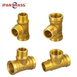 Ajuste de camiseta de latón