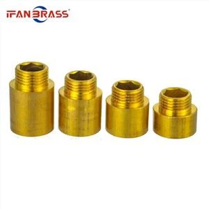 Adaptador de rosca de latón