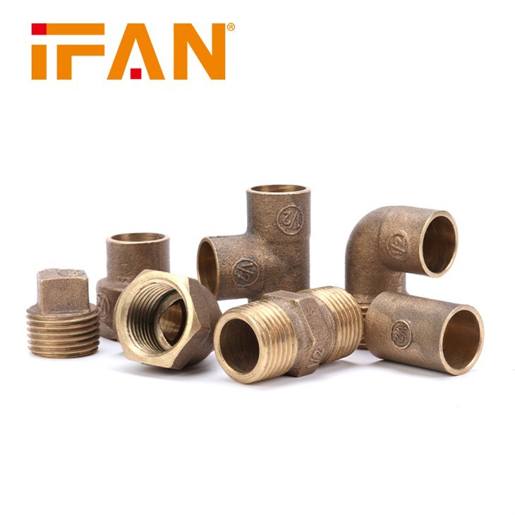 Accesorios roscados de bronce