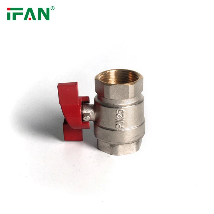 Color Customized Brass Ball Valve IFAN