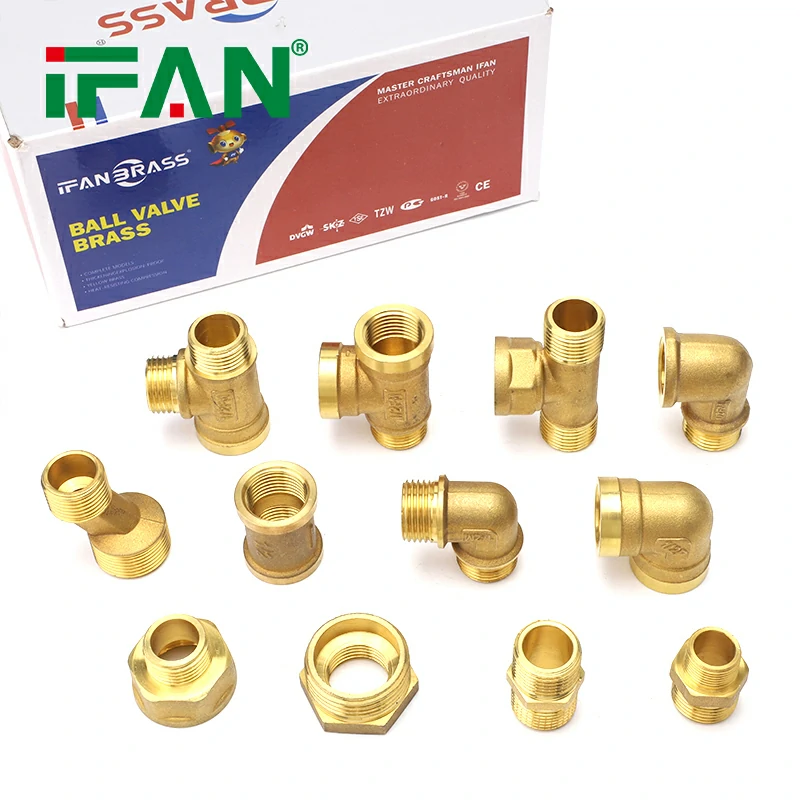 Ifan buen precio accesorios roscados de latón