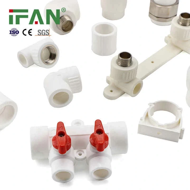 Ifan ISO 15874 accesorios de PPR blancos